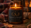 Flannel & Firelight — 12 oz Coconut Soy Candle